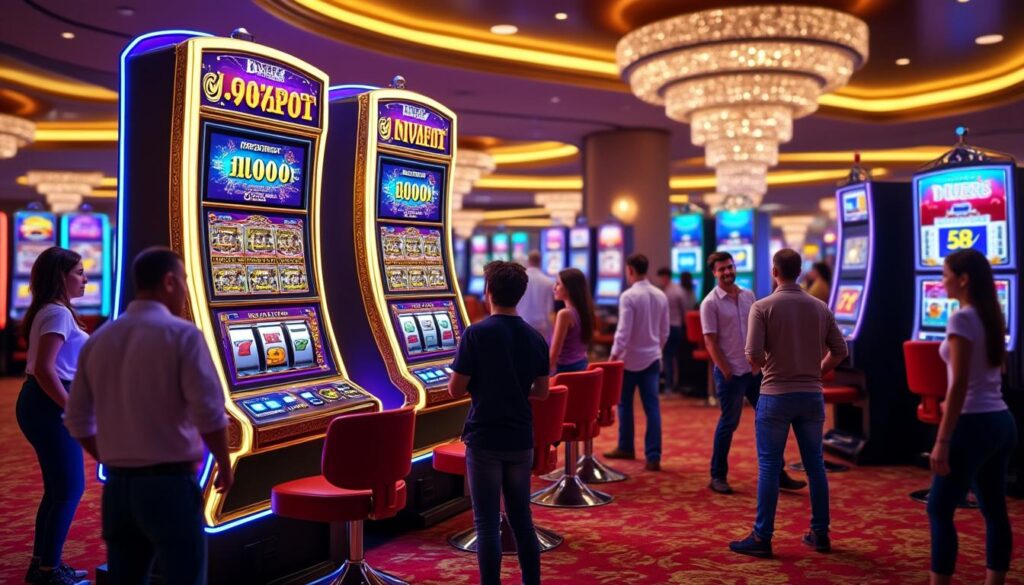 découvrez le jackpot progressif, un concept fascinant des jeux d'argent. apprenez sa définition, son fonctionnement et comment il contribue à des gains potentiels massifs. plongez dans l'univers des machines à sous et des casinos en ligne pour maximiser vos chances de victoire.