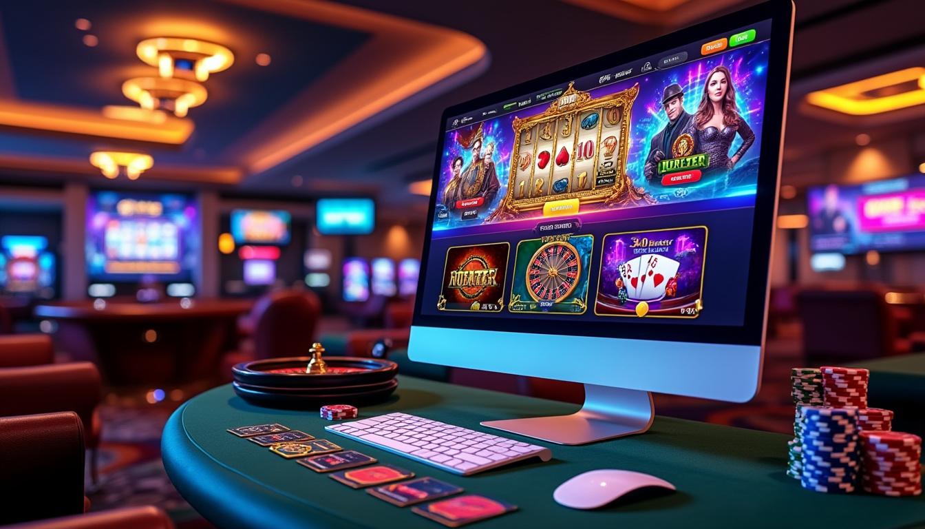 You are currently viewing Les jeux de casino en ligne les plus populaires cette année